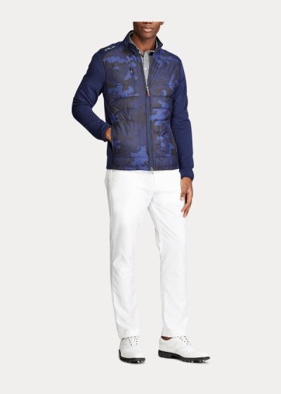 Men's Ralph Lauren Paneled Stretch Terry Jackets | 896432AYS